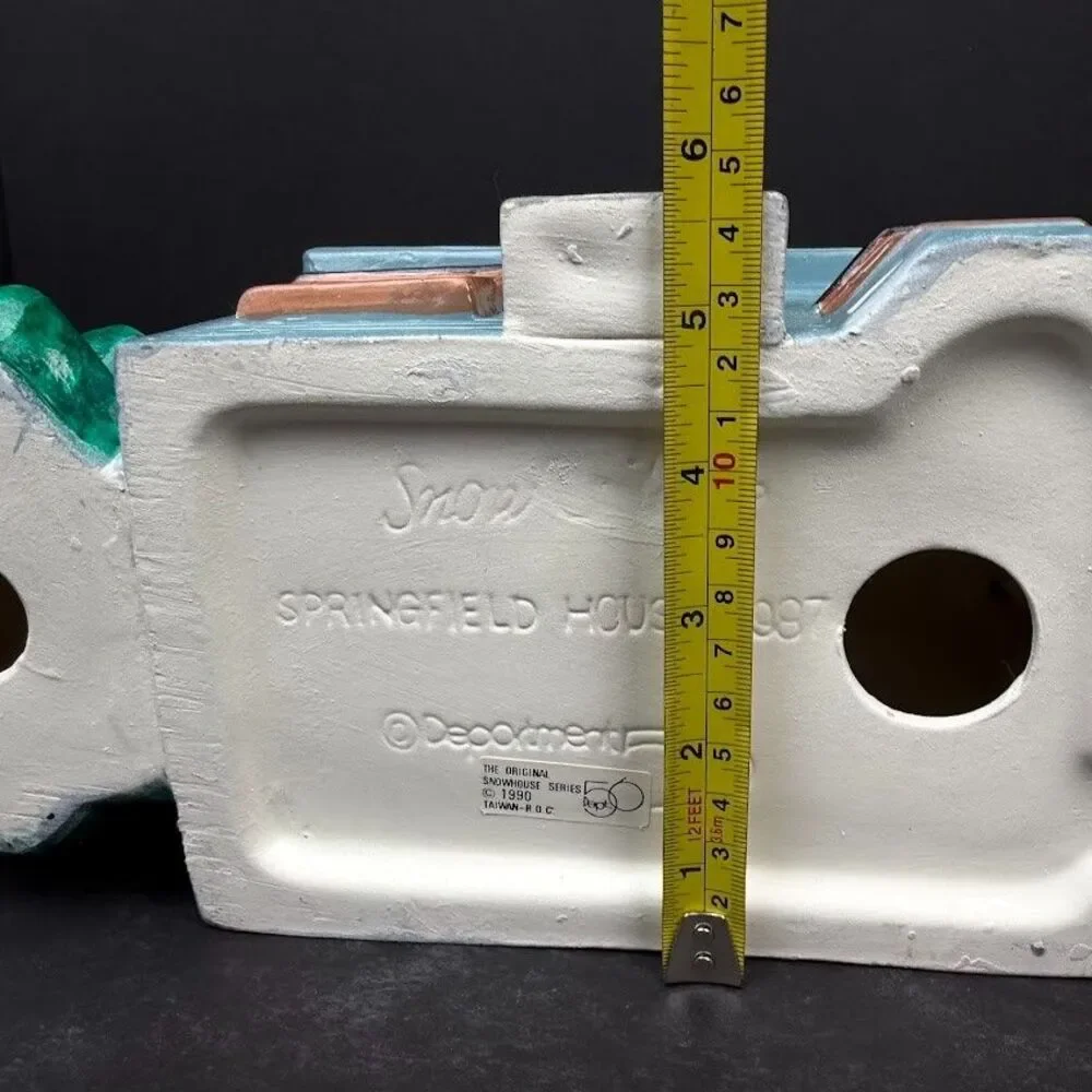 Department 56 Original Snow Village Springfield House 5027-0 1990 w/ Box-Retired